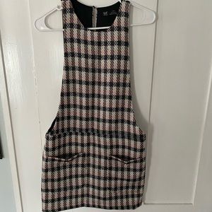 Plaid dress brand new without tags